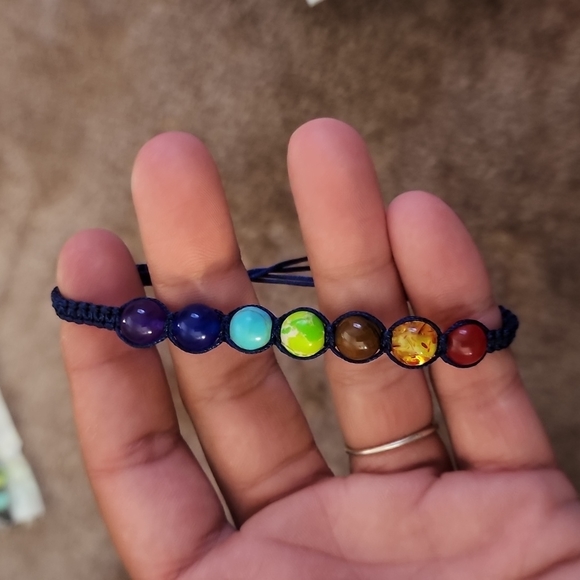 New hand braided adjustable bracelet - Picture 3 of 3